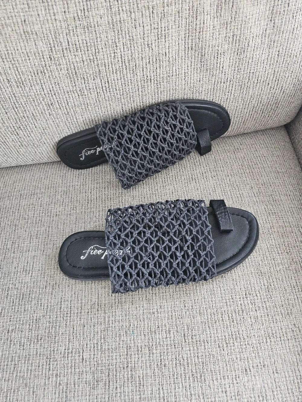 Free People Castaway Woven Sandals